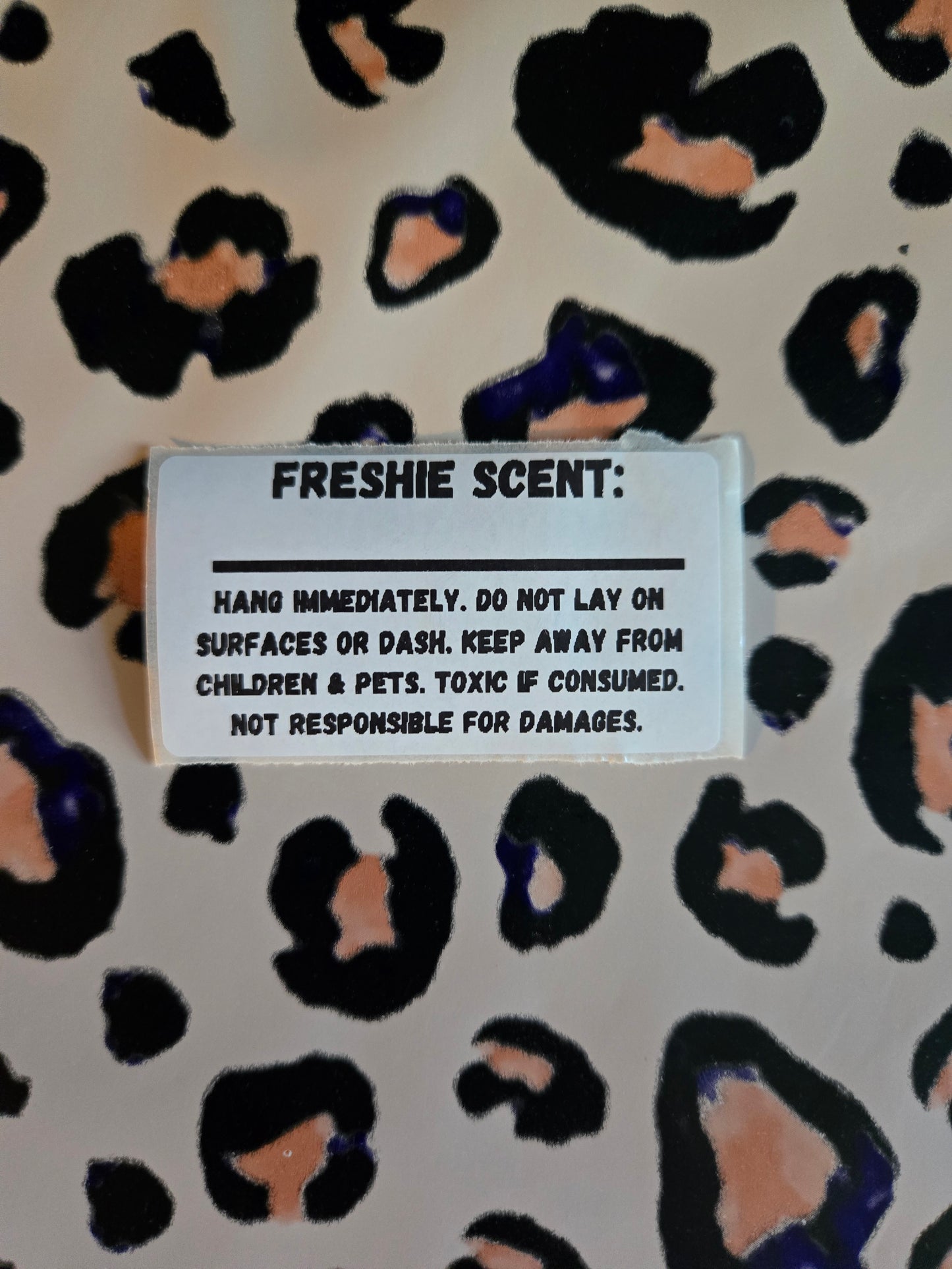 freshie scent- bold