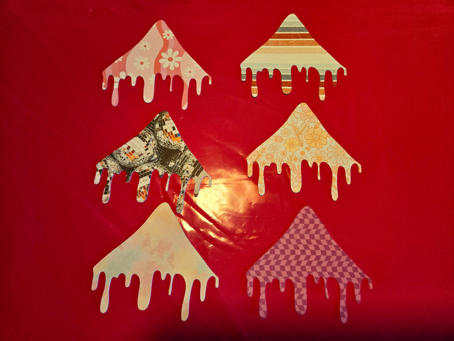 #2 drippy spade cardstock