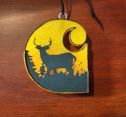 DEER HUNTING SILHOUETTE