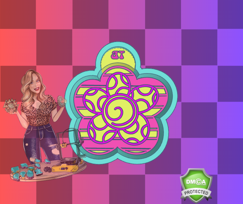 GROOVY RETRO FLOWER