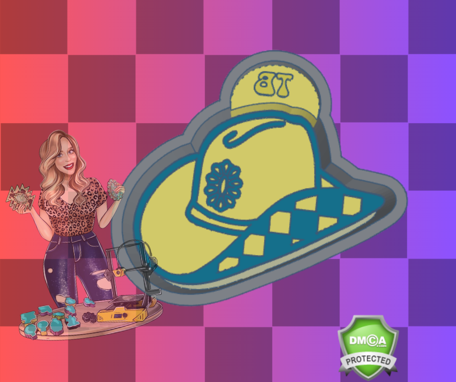 CONCHO CHECKERED COWBOY HAT