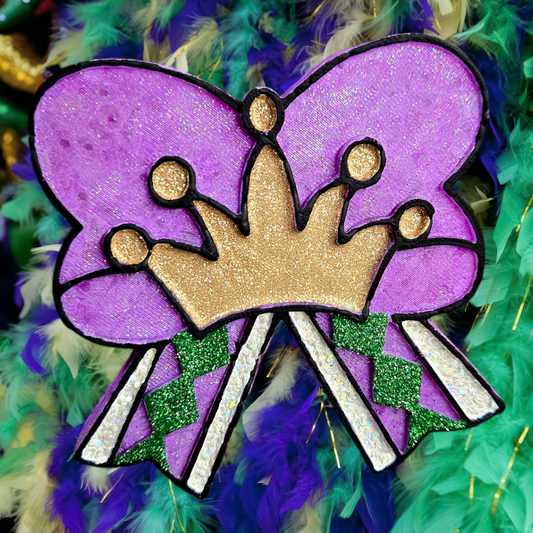 MARDI GRAS BOW