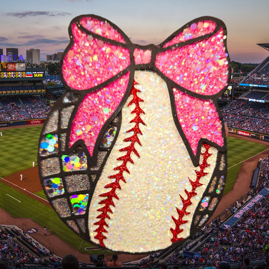 DISCO SOFT/BASEBALL WITH BOW