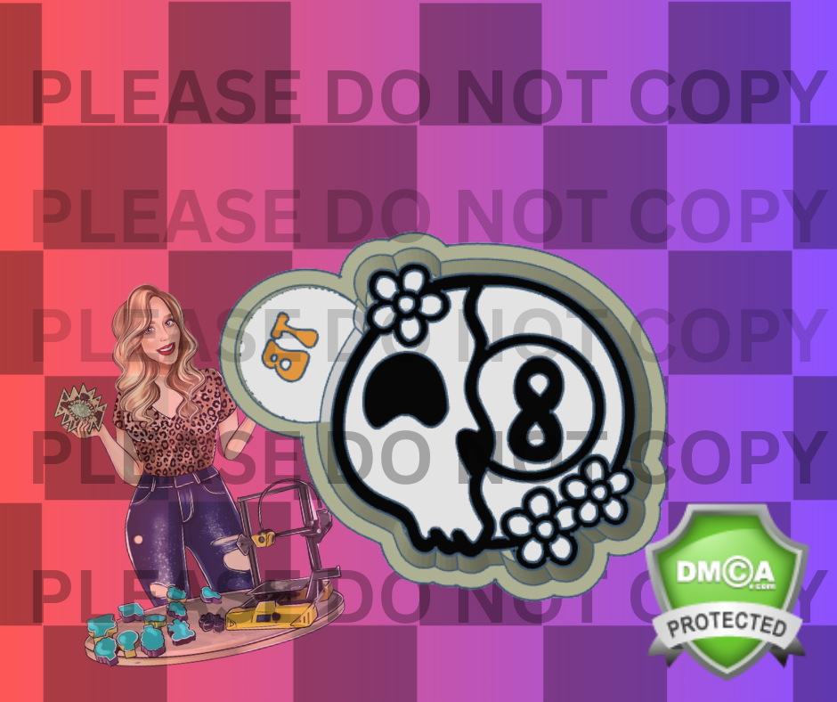 8BALL SKULL