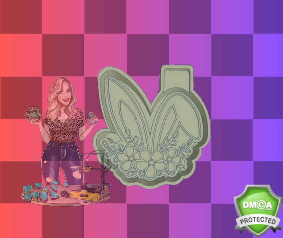 FLORAL BUNNY EARS