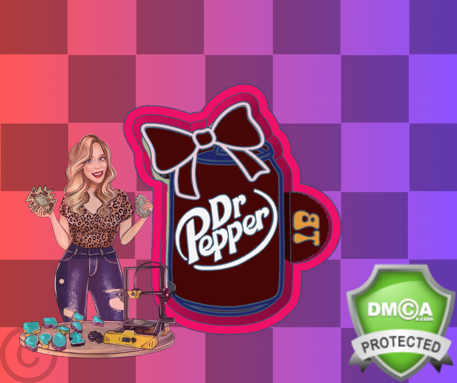 Dr P can with bow