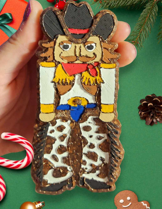 COWBOY NUT CRACKER TB MOLDS ORIGINAL