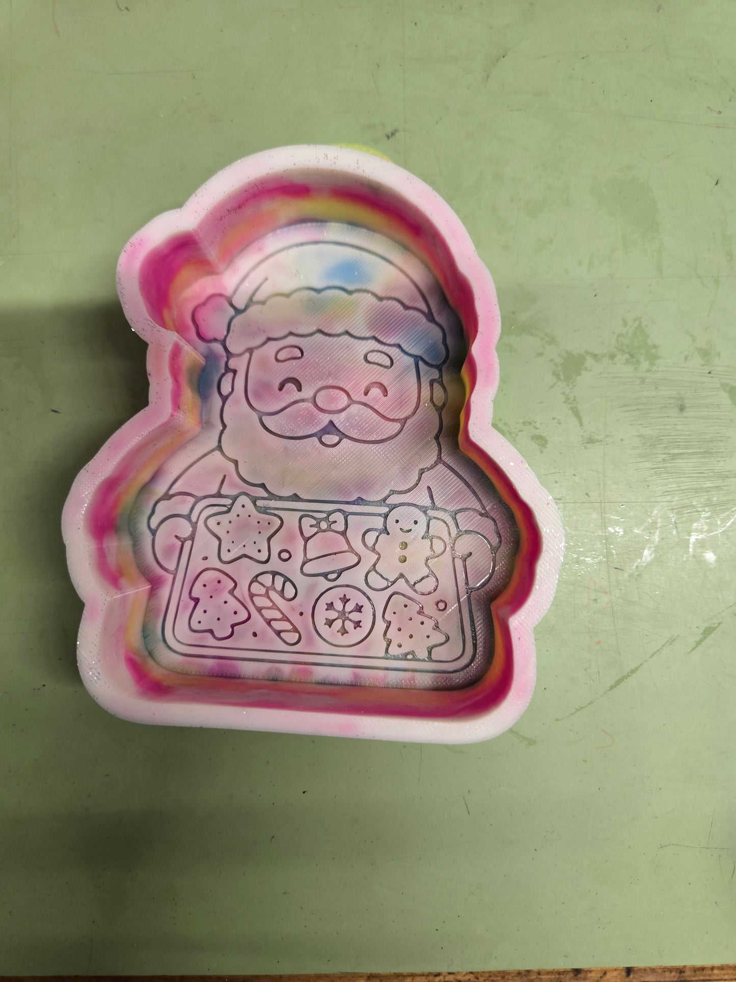 DESTASH santa tray of cookies