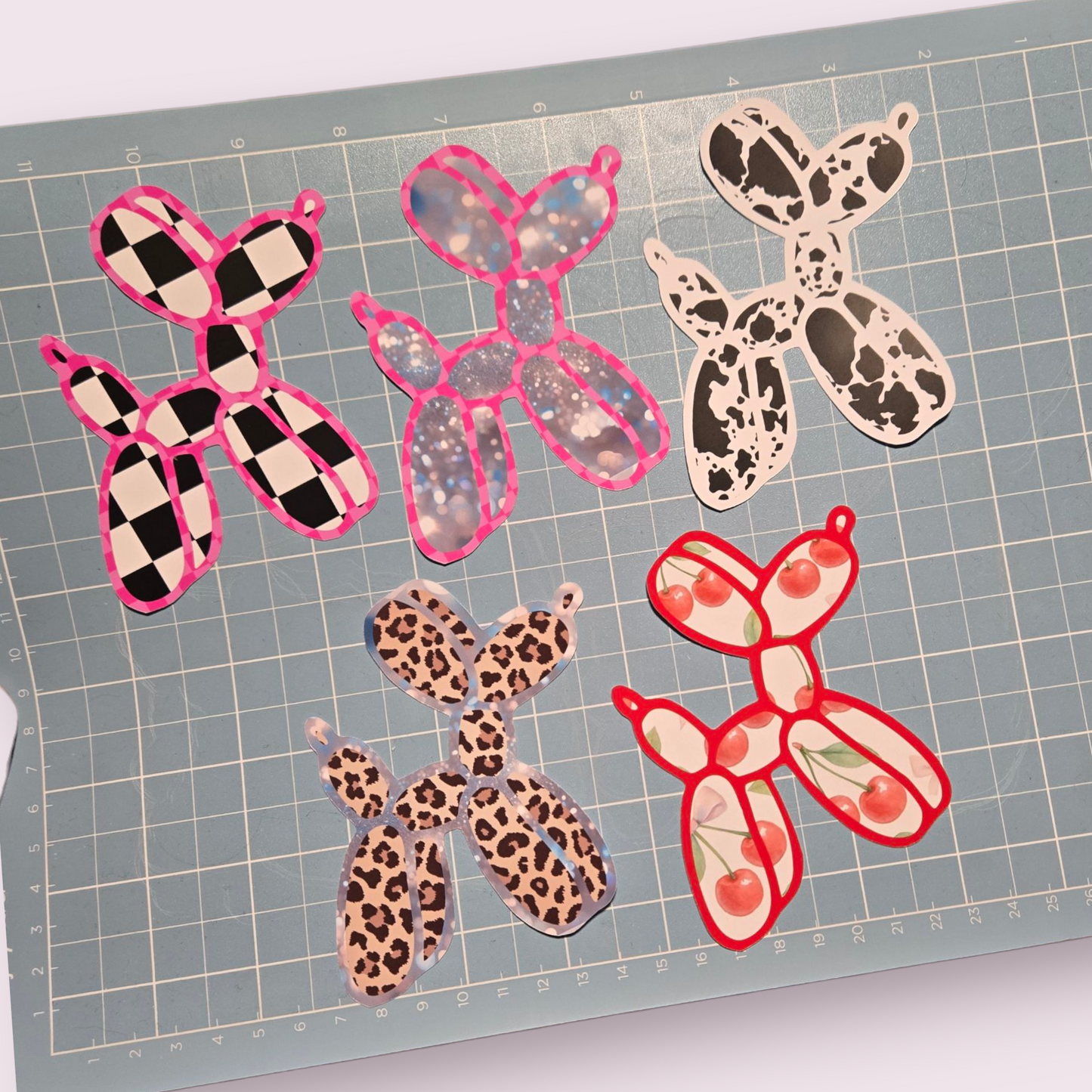 Glossy Plain Balloon dog cardstock MR CARDSTOCK mixed grab bag