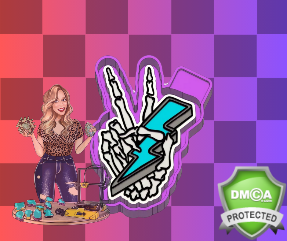 Skelly hand with bolt