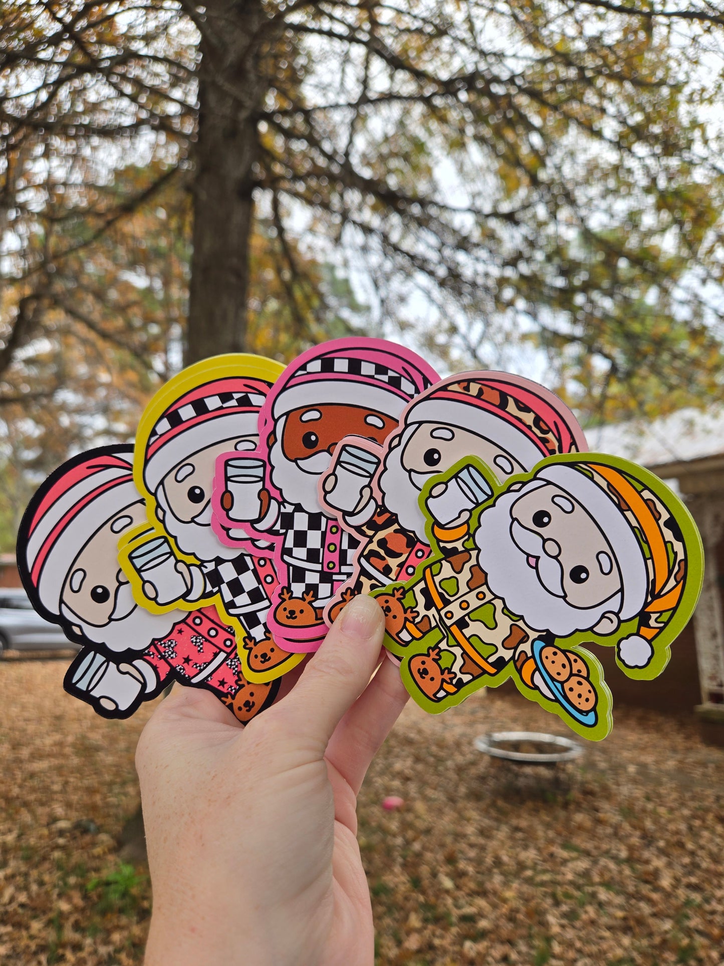 Santa Pj's TB MOLDS mixed grab bag cardstock