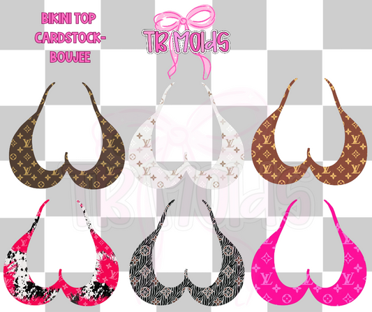 New Bikini Top- TB MOLDS mixed grab bag cardstock