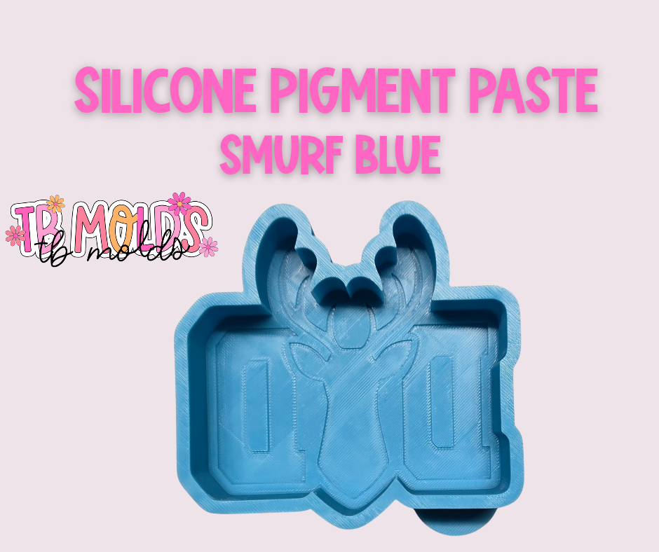 Smurf Blue Silicone Pigment Paste