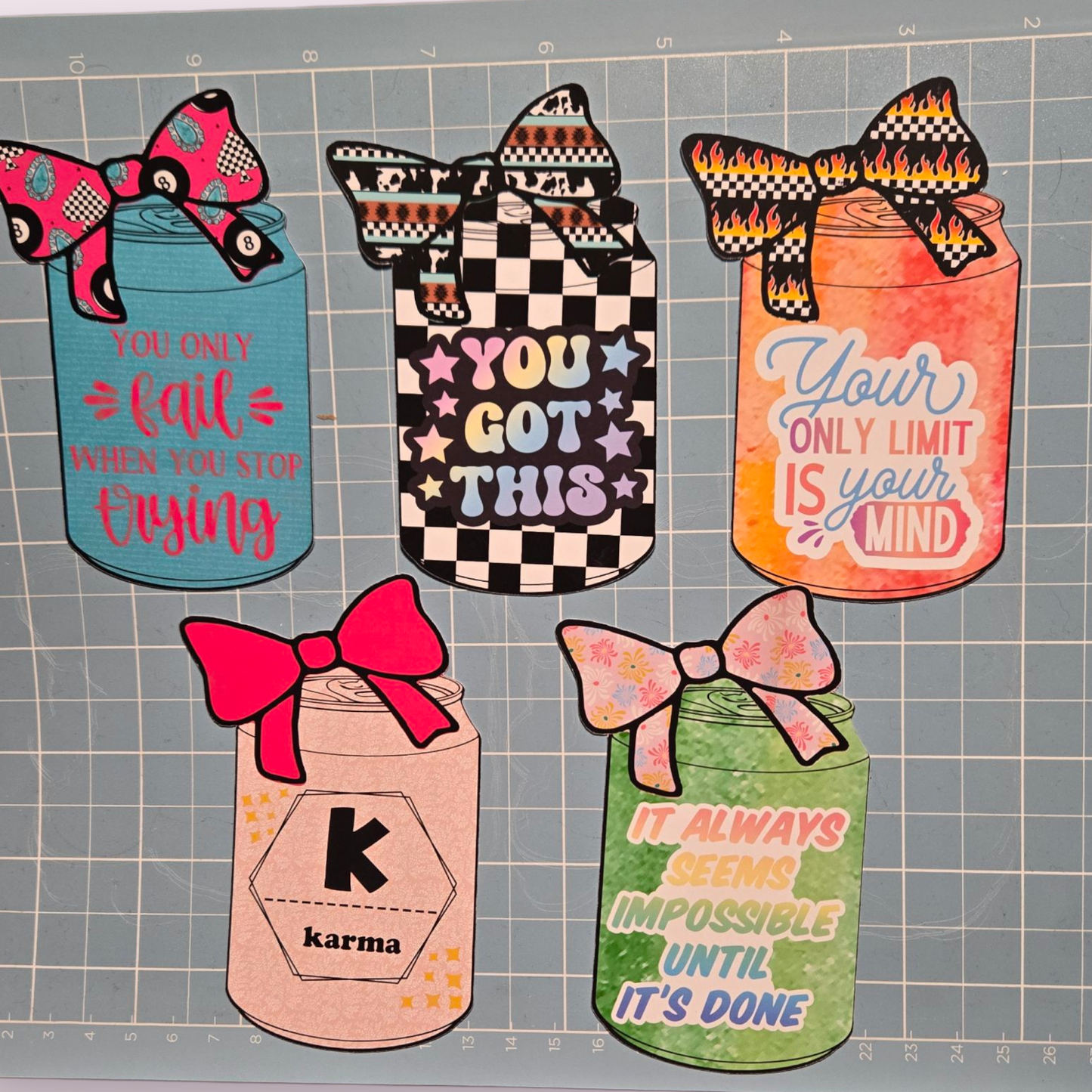 Glossy Plain Can cardstock MR CARDSTOCK mixed grab bag