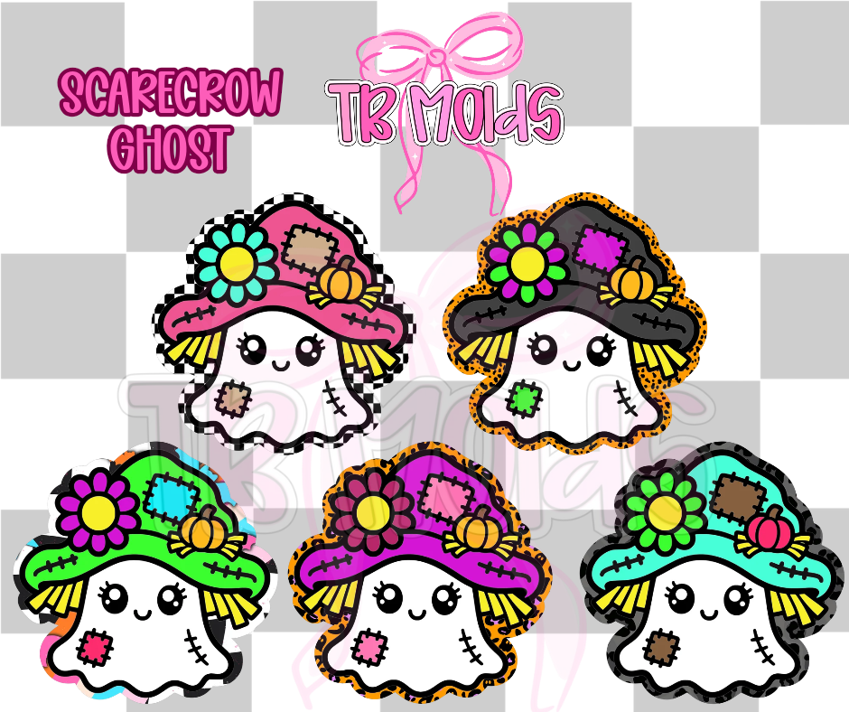 Scarecrow ghost - TB MOLDS mixed grab bag cardstock