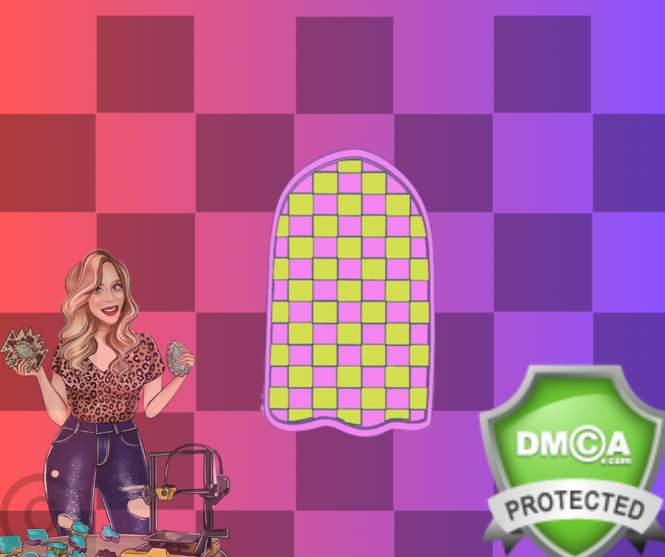 Checkered popsicle Insert