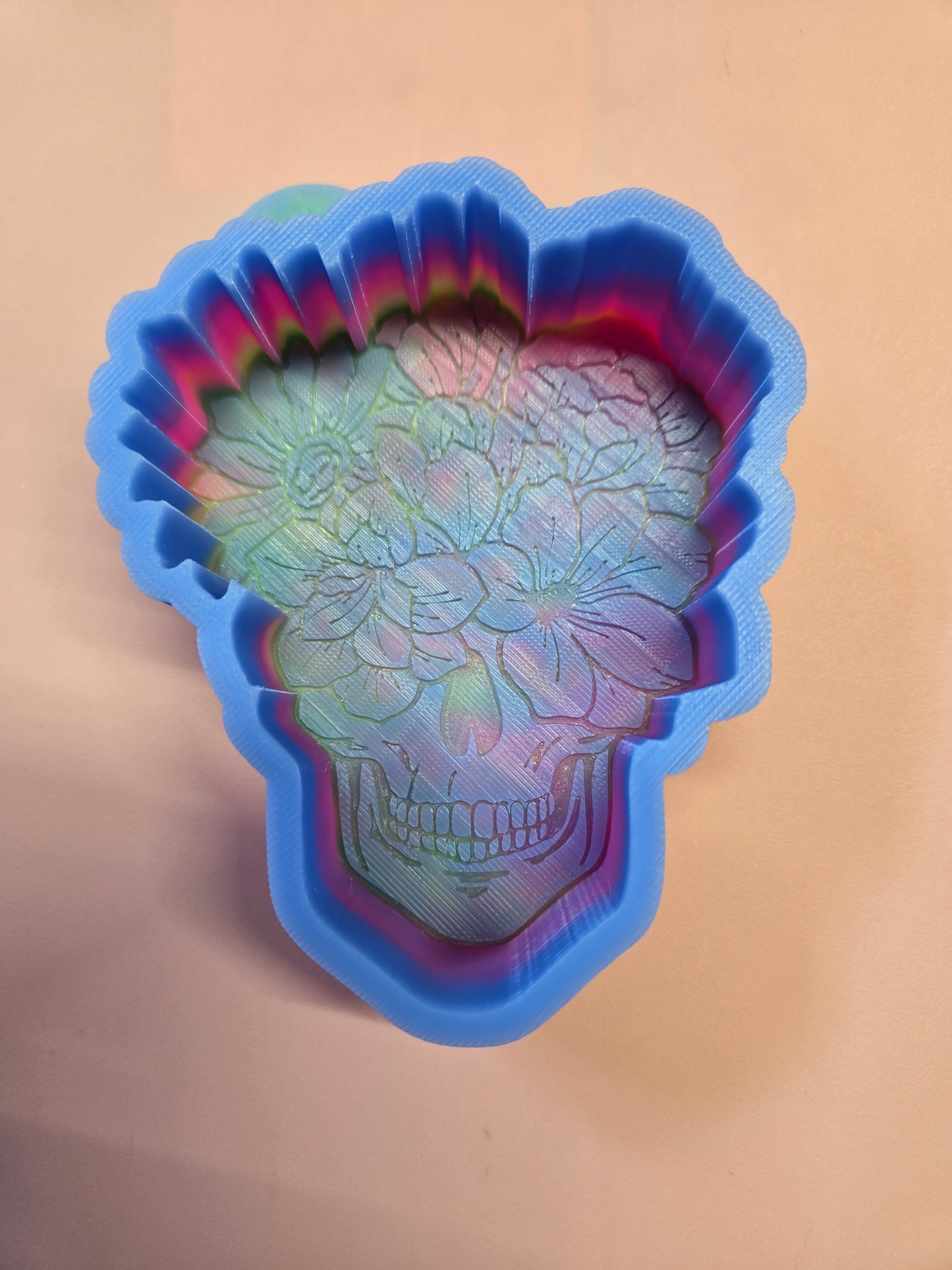 RTS floral skull