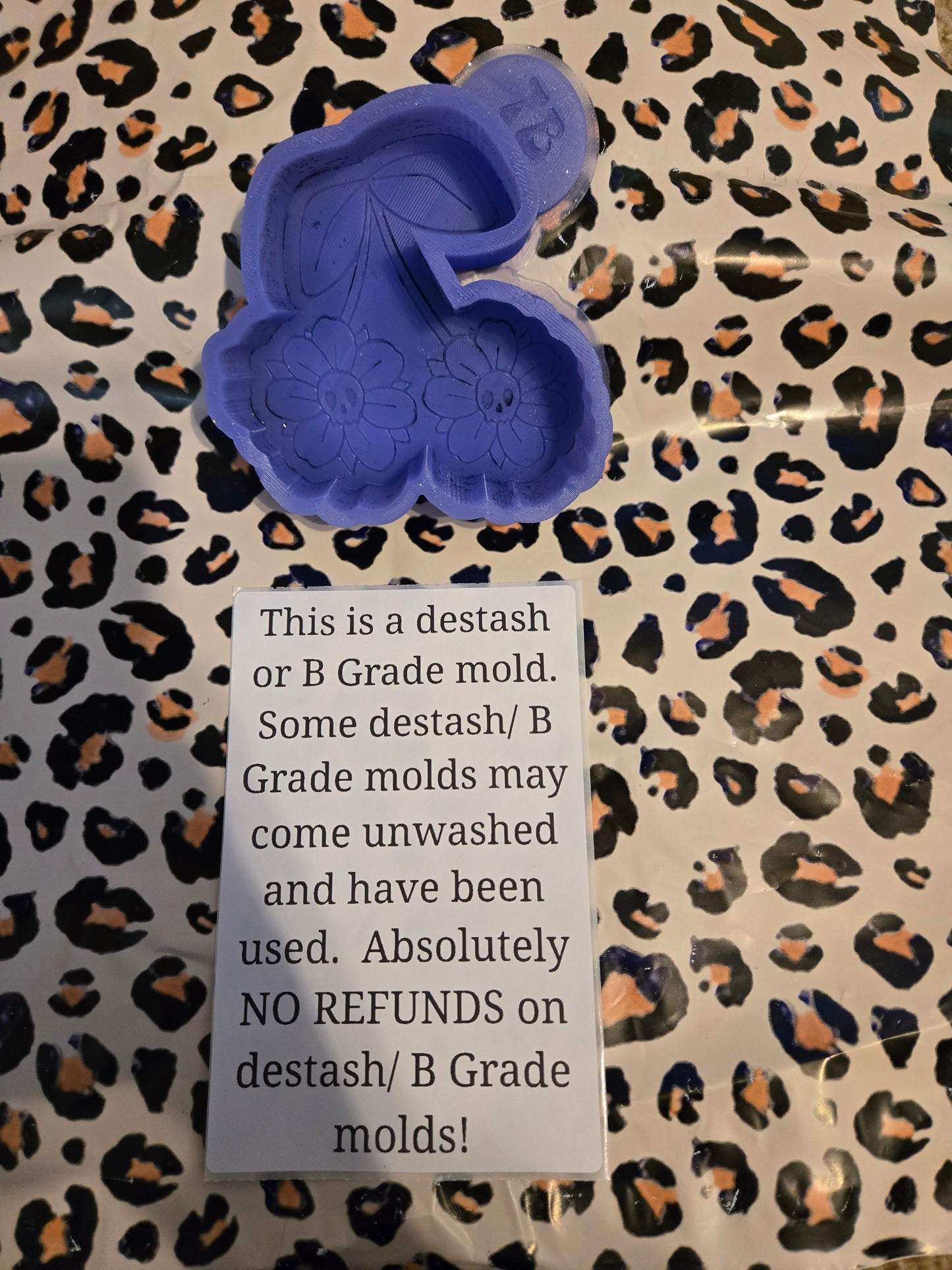 DESTASH skull flower cherries