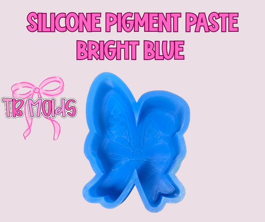 Bright Blue Silicone Pigment Paste