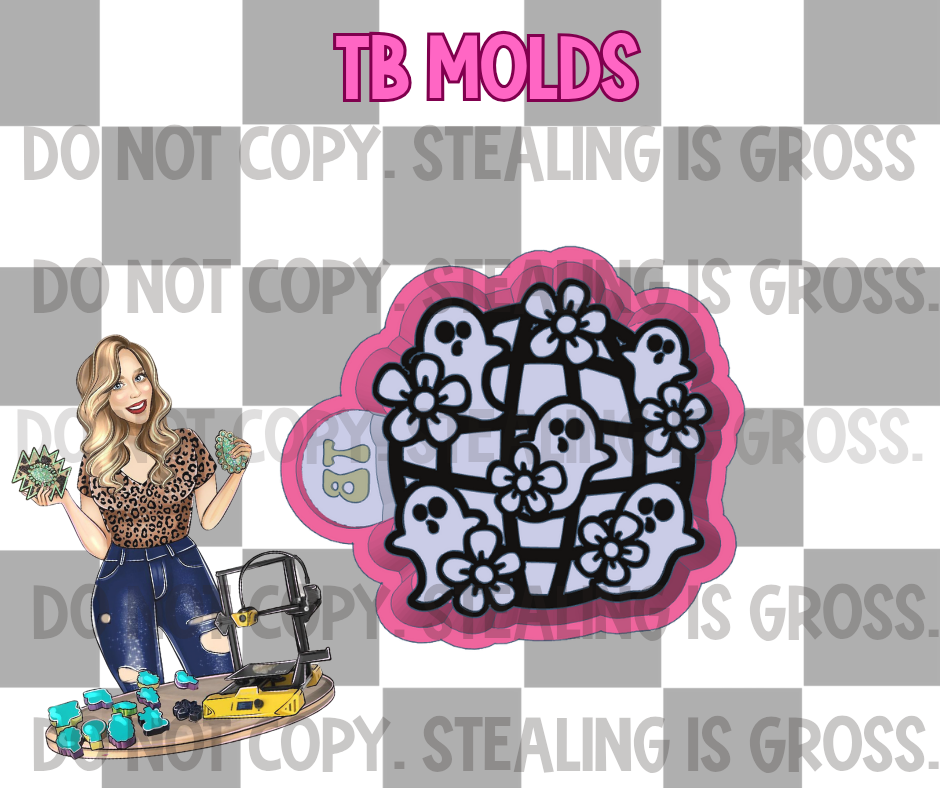 Ghost daisy disco ball