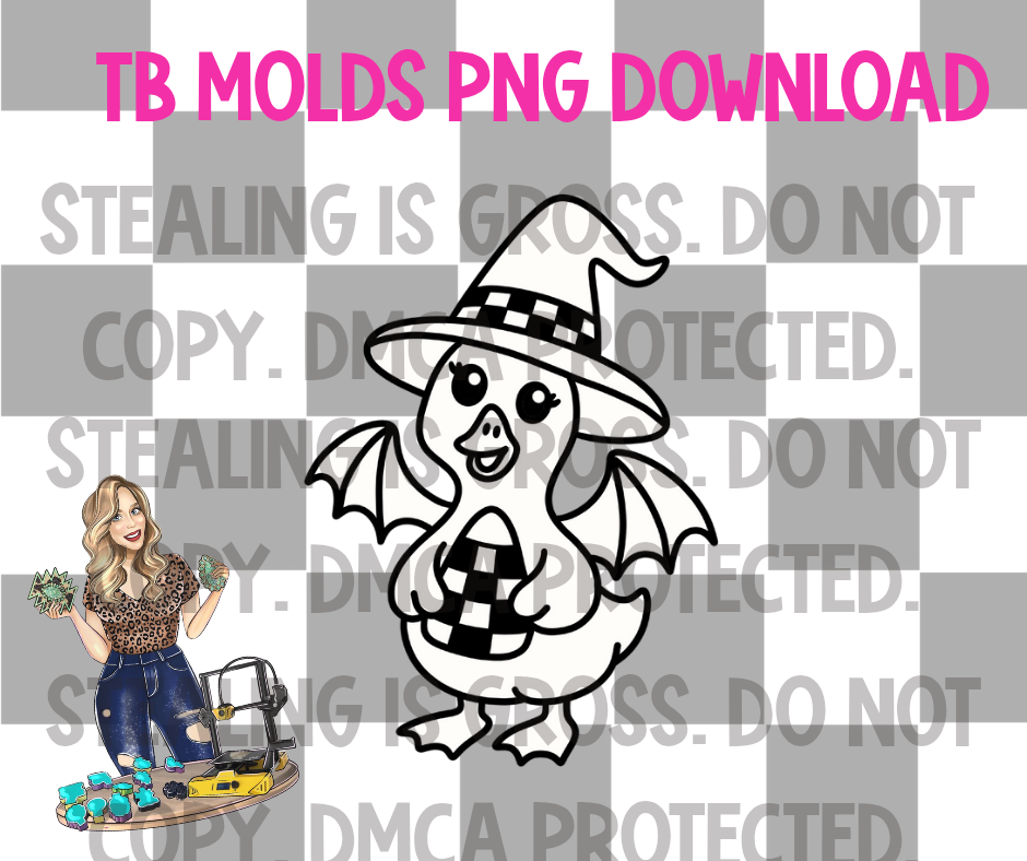Witch goose PNG