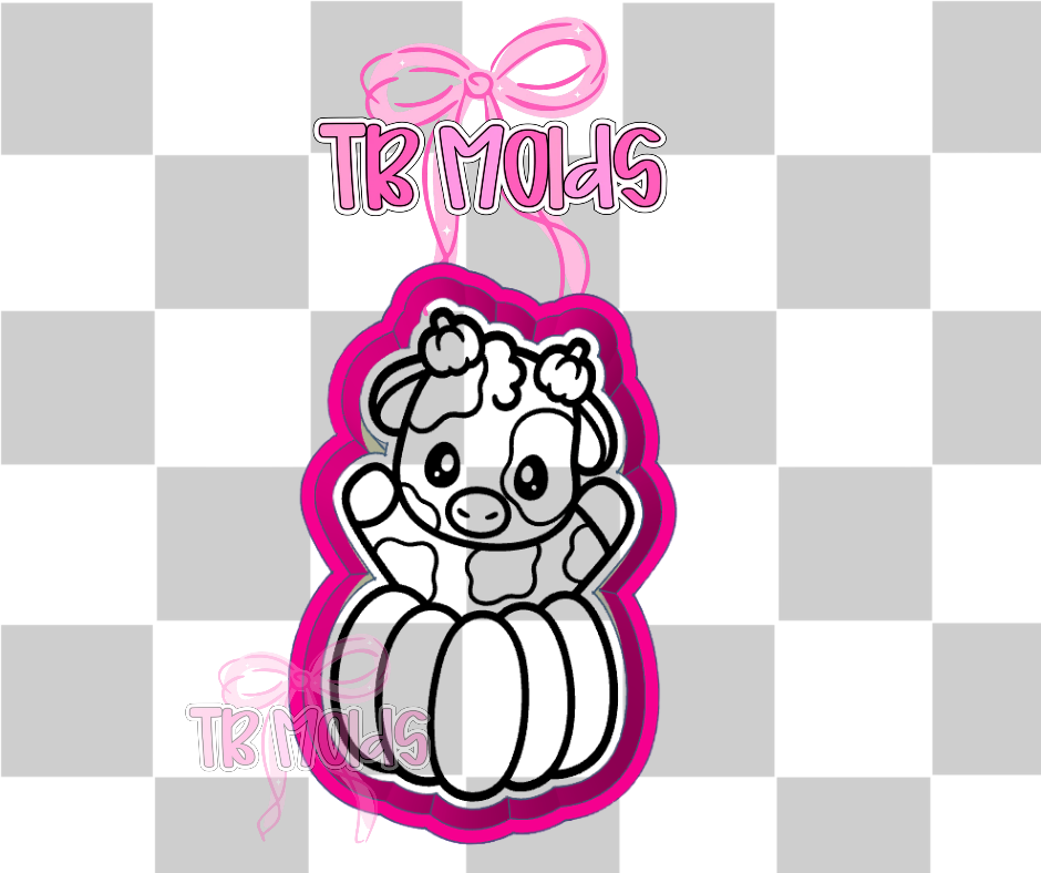 Cutie pumpkin cow