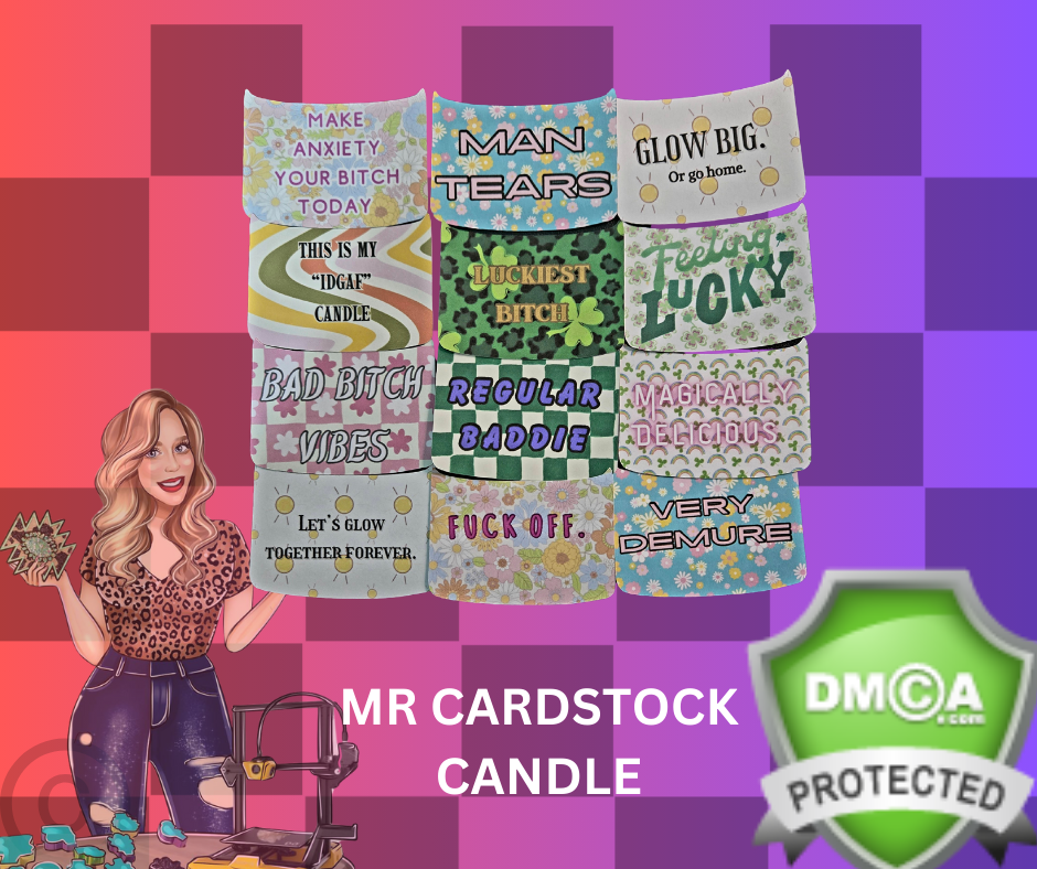 Candle cardstock MR CARDSTOCK