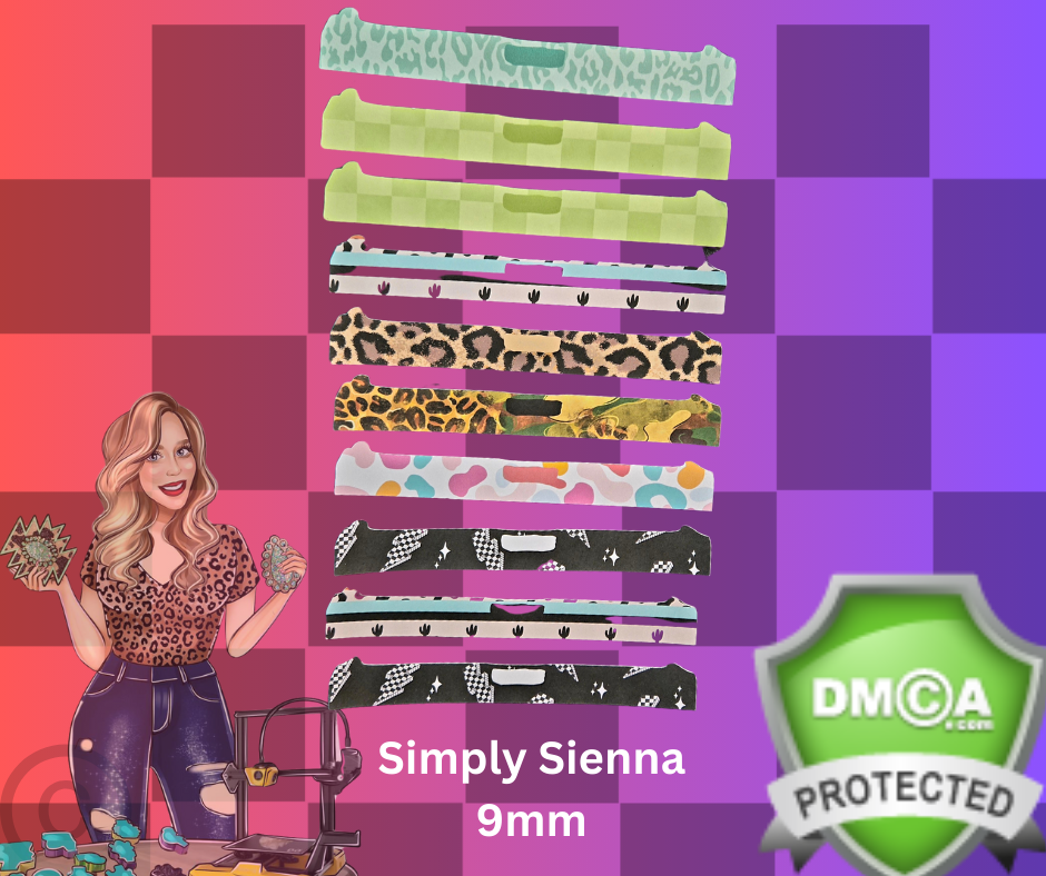 9mm cardstock SIMPLY SIENNA