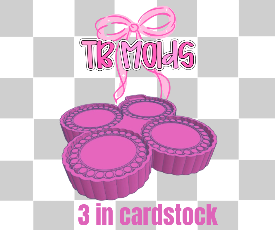 4 cavity scalloped rounds