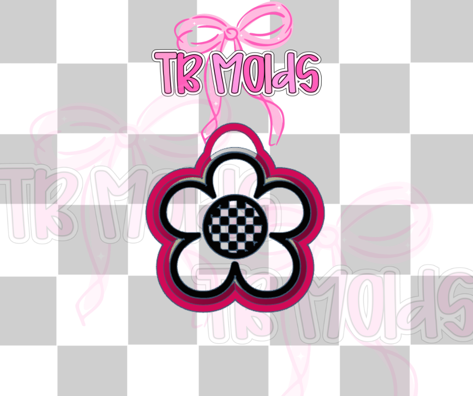 Checkered flower