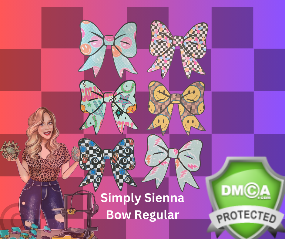 Bow plain cardstock SIMPLY SIENNA