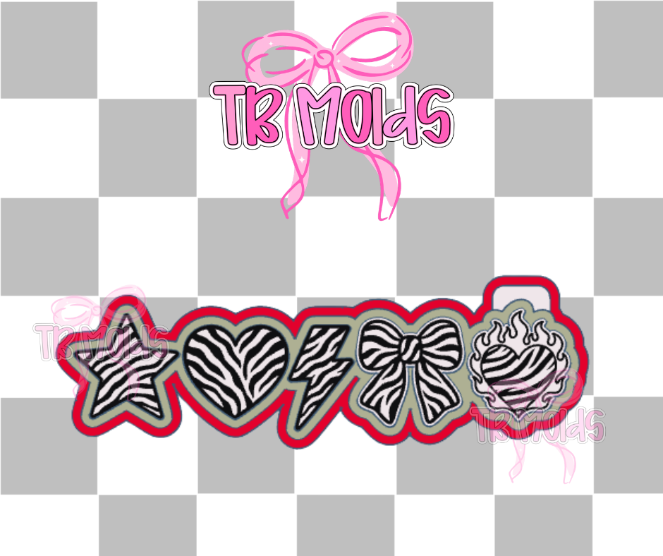 Mini Mold-zebra lover