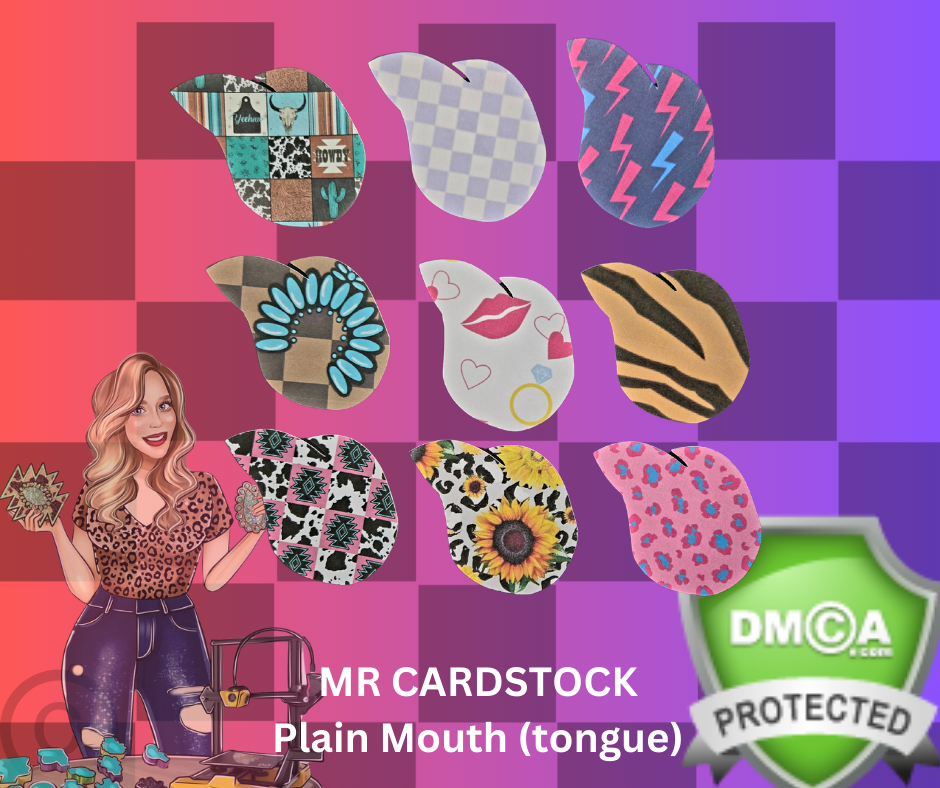 Plain mouth (tongue) cardstock MR CARDSTOCK