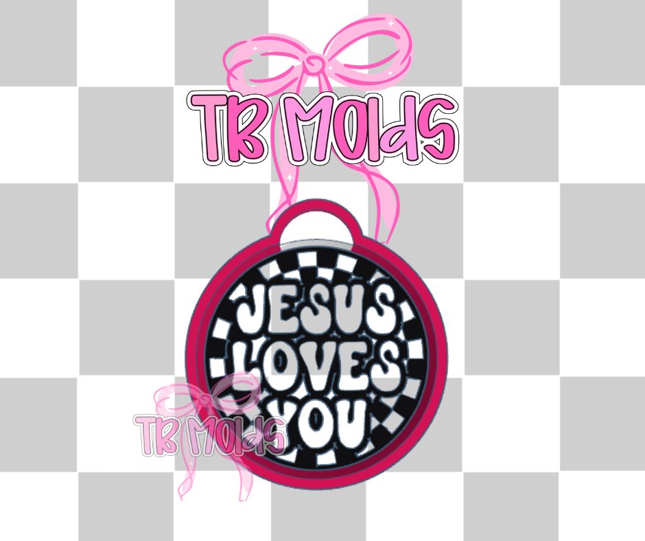 Jesus loves you round