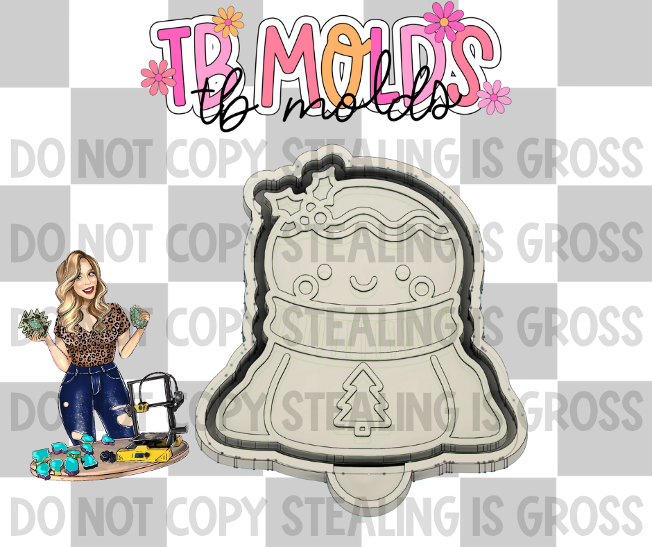 Gingerbread in baggy sweater