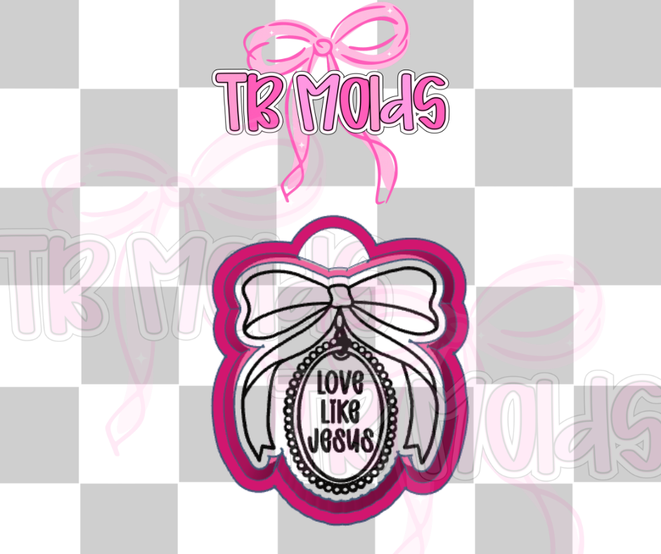 Love like Jesus locket