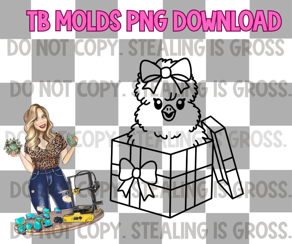 Silkie Chicken present PNG