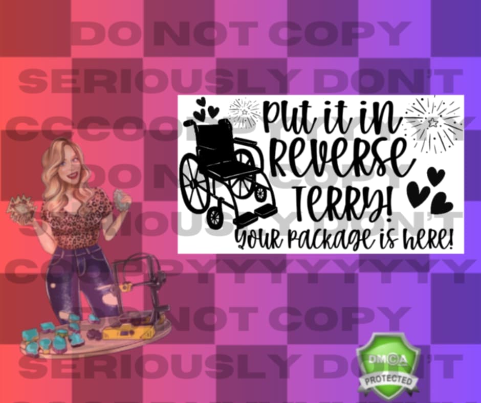 Put it in reverse label