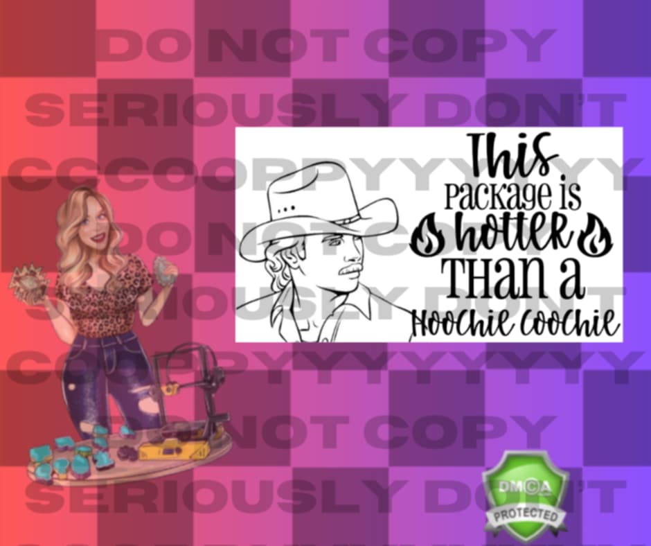 Hoochie coochie label