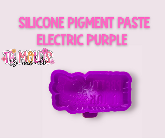 Electric purple Silicone Pigment Paste