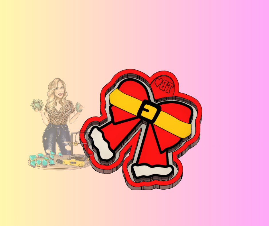 SANTA BOW TB MOLDS santa-bow-tb-molds