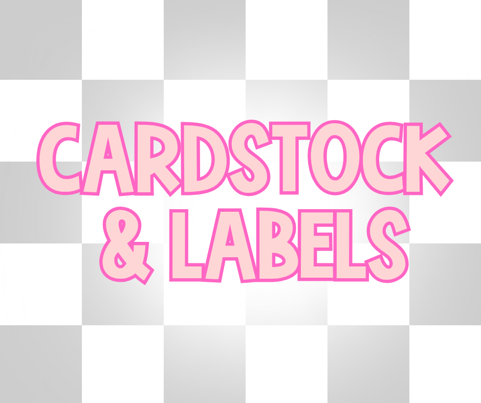 CARDSTOCK/ LABLES