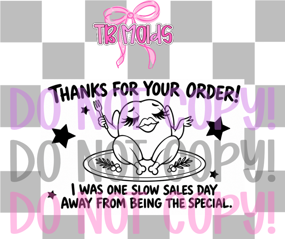3x2 Thanks for your order Turkey
