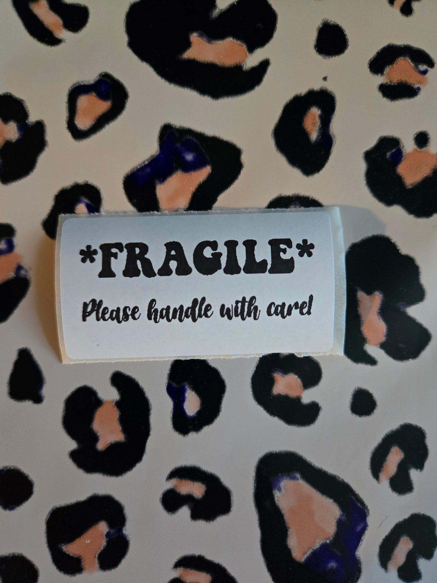 FRAGILE please handle with care