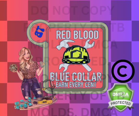 RED BLOOD BLUE COLLAR TB ORIGINAL
