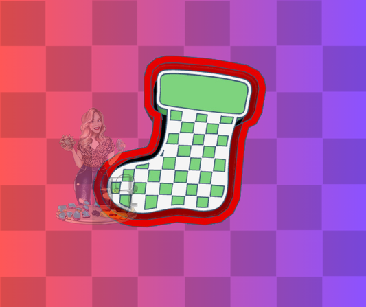 CHECKERED STOCKING