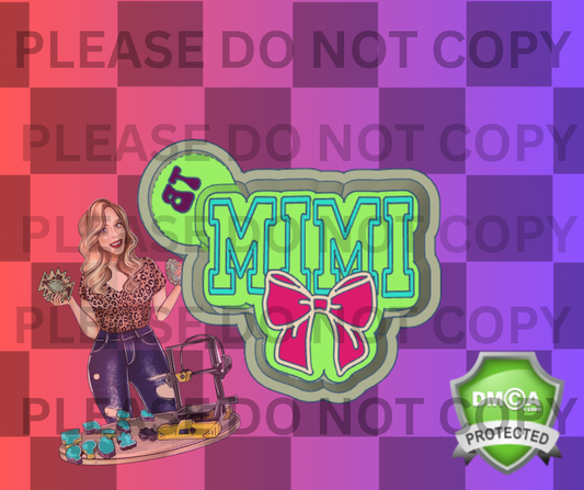 MIMI WITH BOW