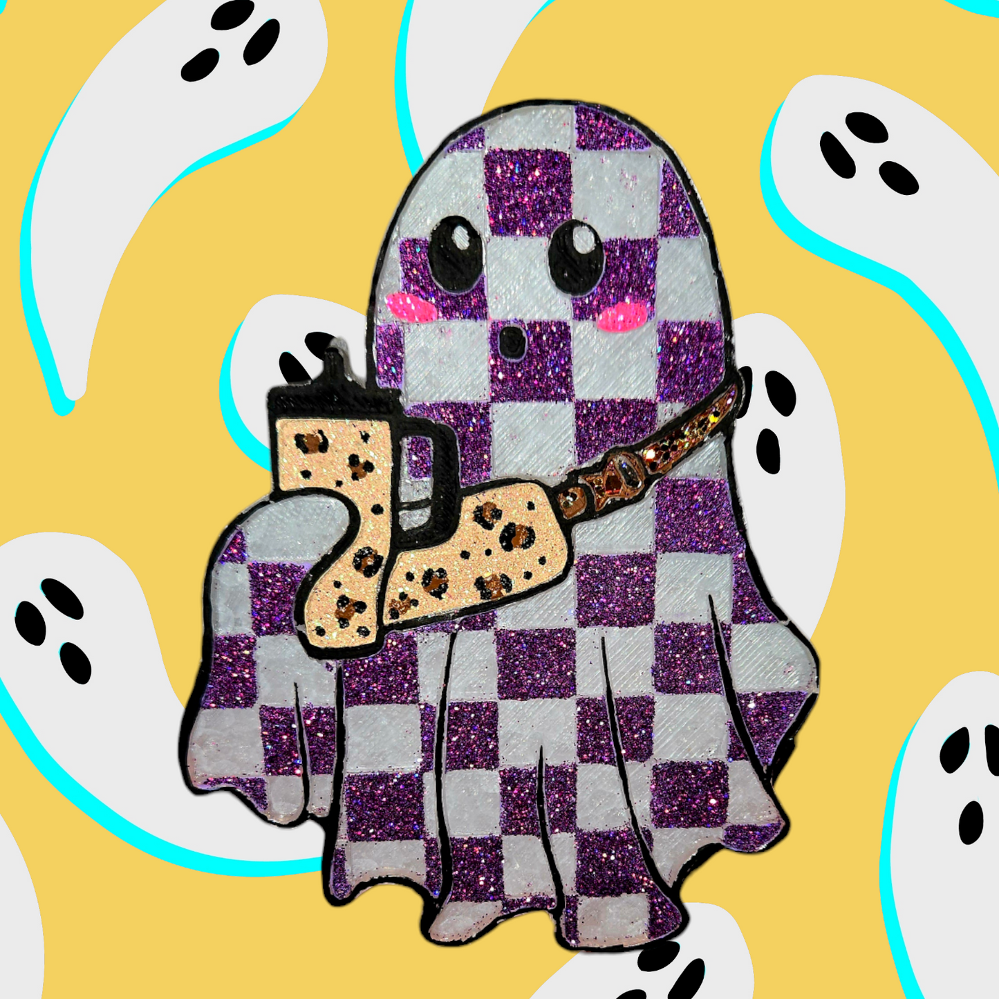 checkered boujee ghost