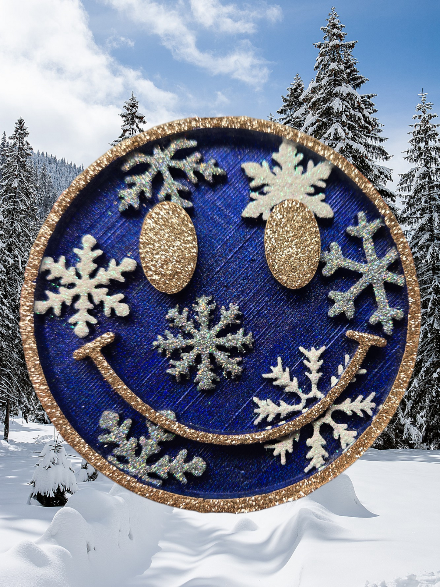 SNOWFLAKE SMILEY INSERT