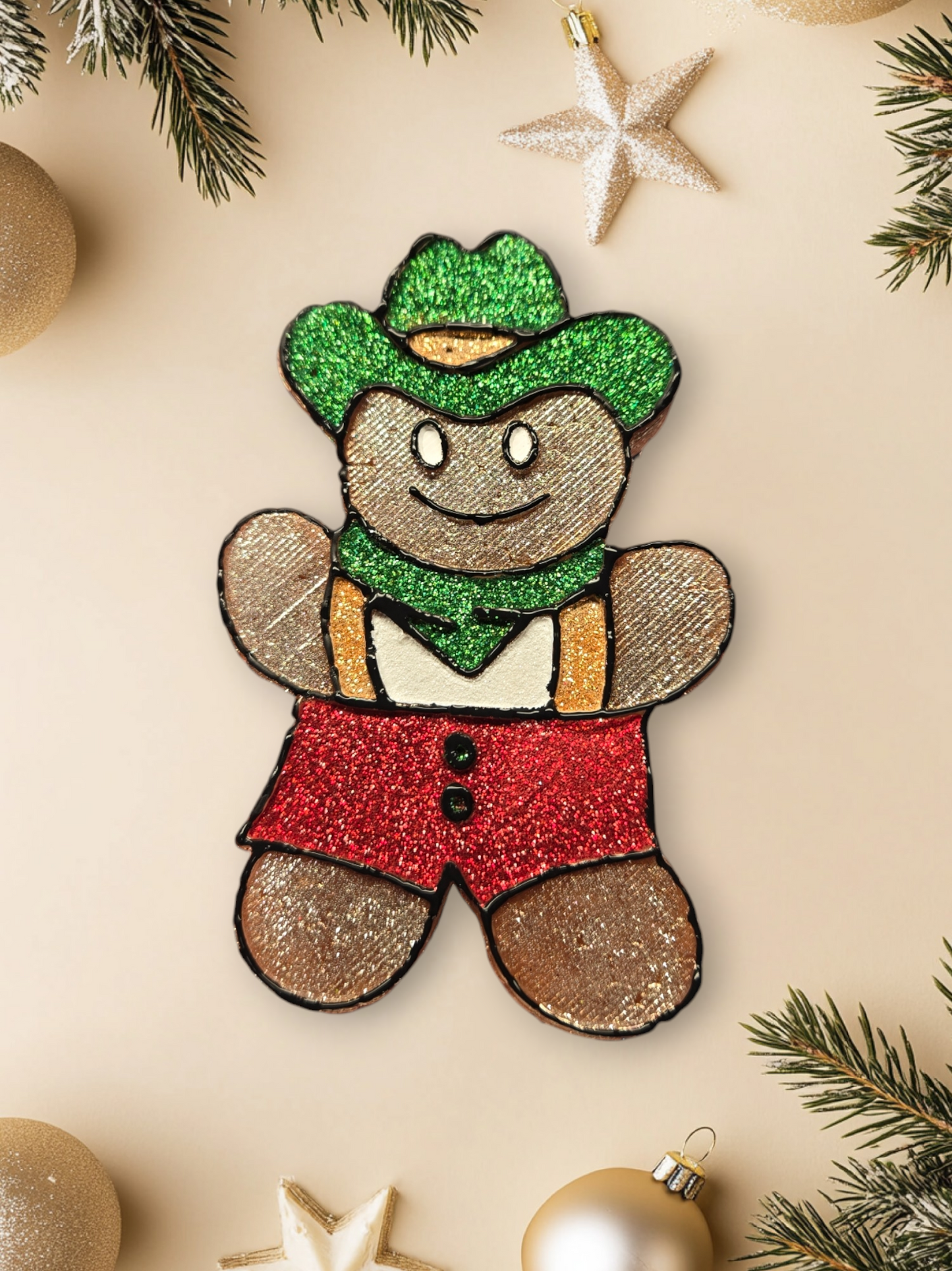 COWBOY GINGERBREAD MAN